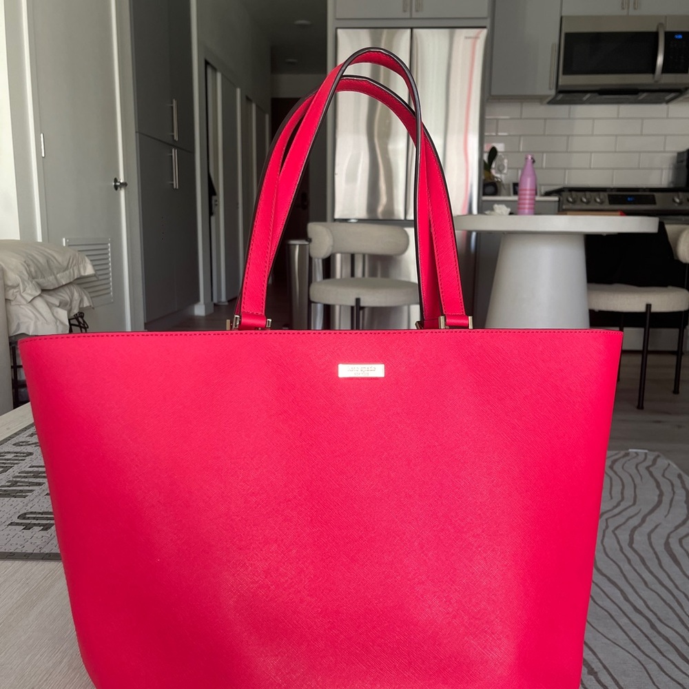 Kate Spade Oversized Pink Tote Bag